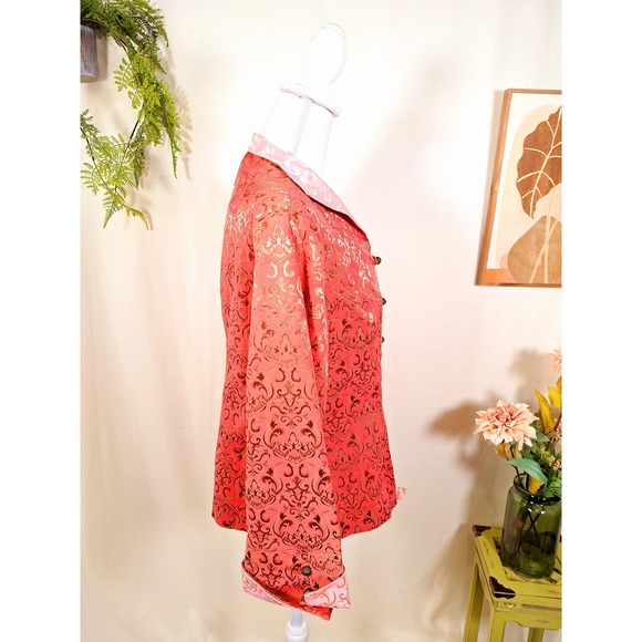 Shanghai Soho Women's Red Asian Jacket XXL - Picture 5 of 9